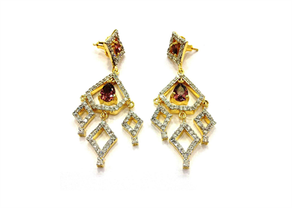 Gold Plated | Chandelier Earrings